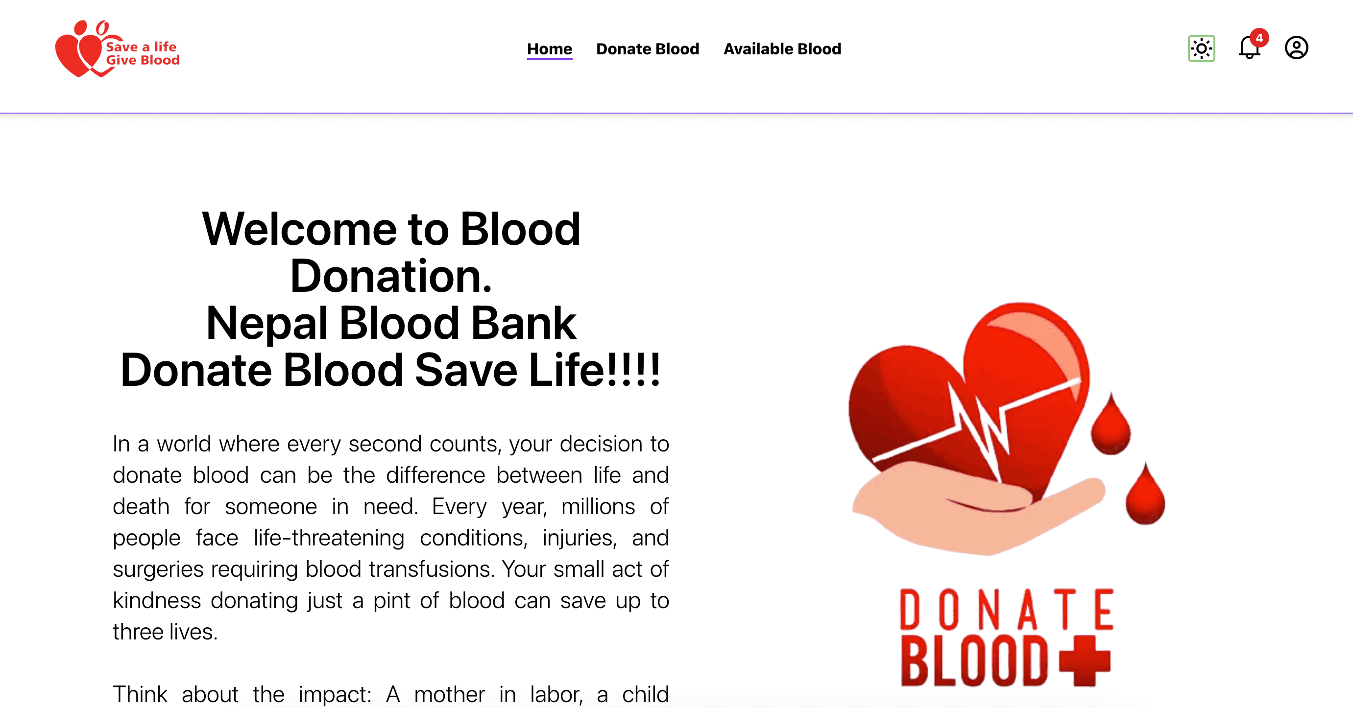 Blood Donation Platform